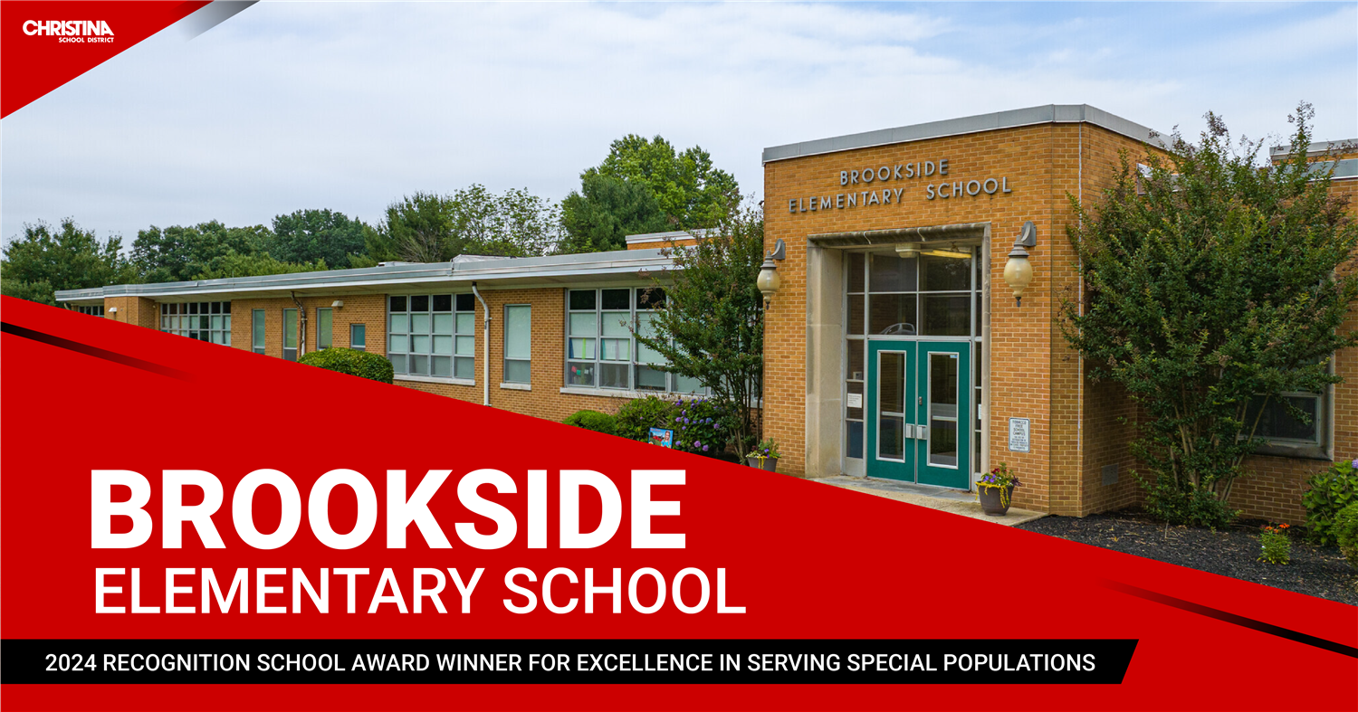 Photo of Brookside Elementary 2024 Recognition School Award Winner